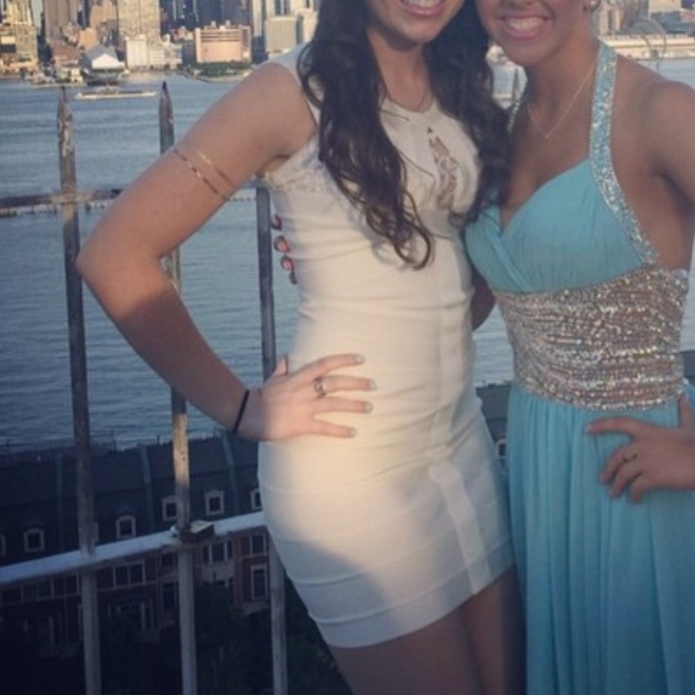 White dress